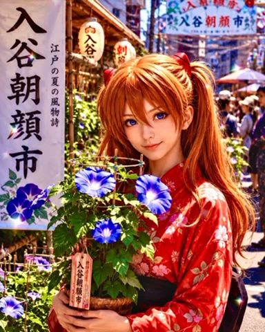 みなさまお疲れ様でした入谷鬼子母神✨朝顔祭り大成功