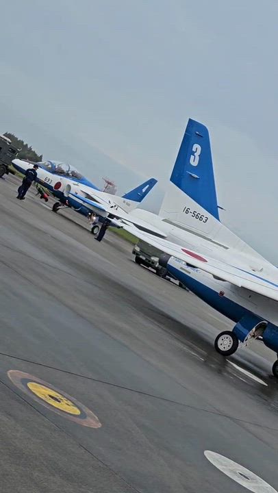 ②ブルーインパルス動画✨みやび🐰