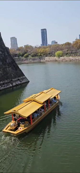  大阪城の動画③📸みやび🐰